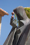 Salon-de-Provence - Portrait de la statue de Nostradamus