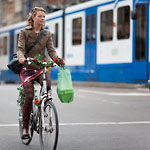 Amsterdam - Vélo fleuri