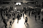 New-York City - Foule à "Grand Central Terminal"