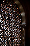 Córdoba - Latticed opening at the Mezquita-Cathedral