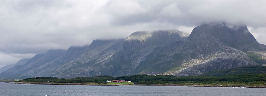 Les sept sœurs (902 à 1106 m) - Norvège - Alstanaug - juillet 2006 - Norvège