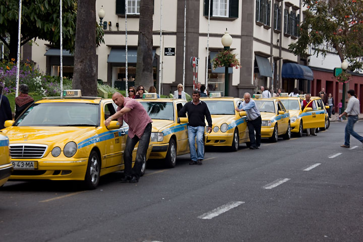 Taxis à pieds - Portugal/Madère - Funchal - avril 2009 - Portugal