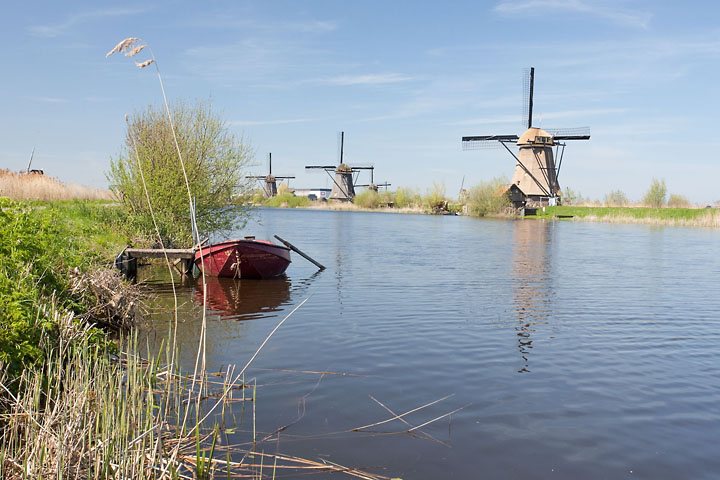 Les moulins - Pays-Bas - Kinderdijk - avril 2010 - Pays-Bas