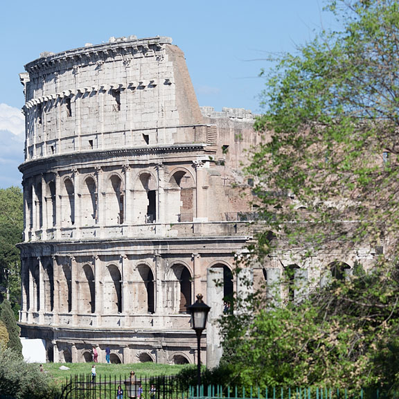 Le Colisée - Italie/Nord - Rome - avril 2013 - Architecture