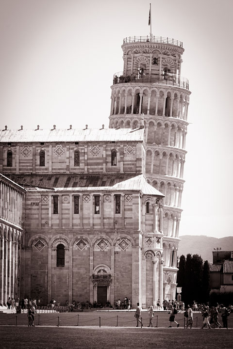 Tour penchée - Italie/Nord - Pisa - août 2013 - Architecture