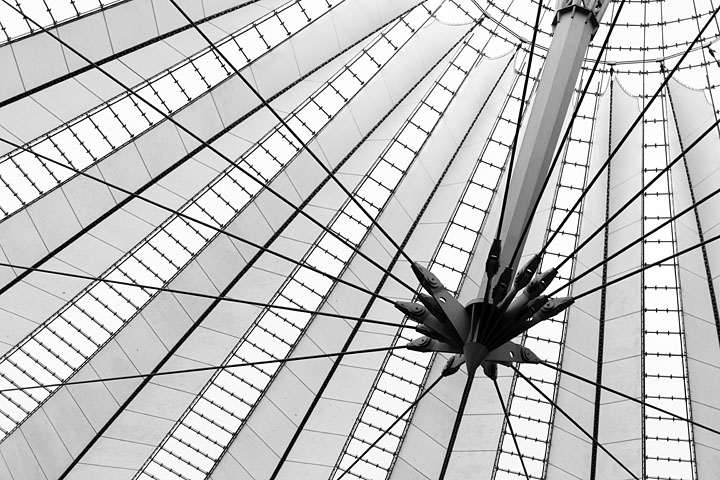 Top of Sony Center - Germany - Berlin - April 2015 - Graphical