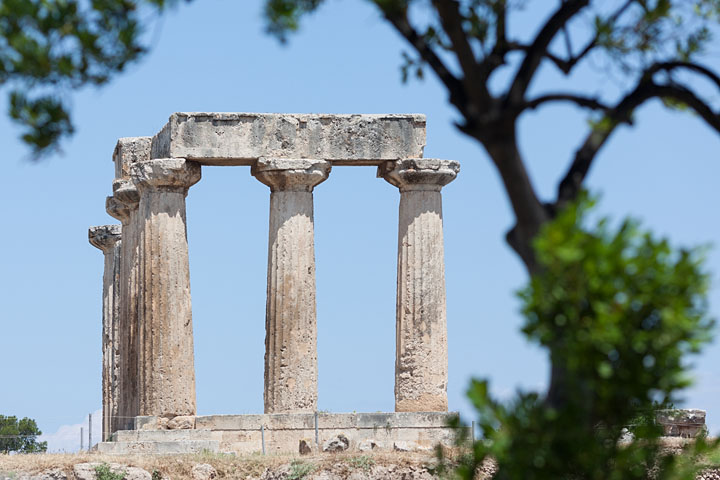 Temple d'Apollon - Grèce/Continent - Kórinthos - mai 2017 - Architecture